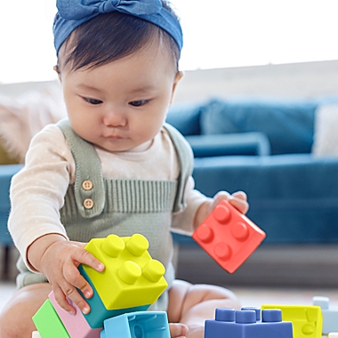 Infantino&reg; 12-Piece Super Soft 1st Building Block Set. View a larger version of this product image.
