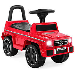 Evezo Mercedes Benz G63 AMG Wagon Ride-On Push Car in Red