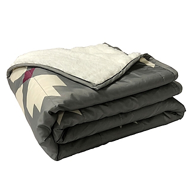 Bee & Willow&trade; Bear Claw Throw Blanket in Grey. View a larger version of this product image.