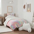 Alternate image 1 for UGG&reg; Kelly Tie-Dye 3-Piece Full/Queen Comforter Set in Rainbow