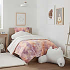 Alternate image 1 for UGG&reg; Kelly Tie-Dye 3-Piece Full/Queen Comforter Set in Sherbet