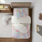 Alternate image 2 for UGG&reg; Kelly Tie-Dye 3-Piece Full/Queen Comforter Set in Rainbow