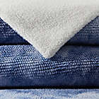 Alternate image 4 for UGG&reg; Kelly Tie-Dye 3-Piece Full/Queen Comforter Set in Denim