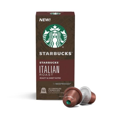 Starbucks&reg; by Nespresso&reg; Italian Roast Capsules 10-Count