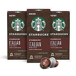 Starbucks® by Nespresso® Italian Roast Capsules 30-Count