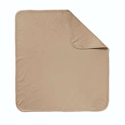 goumi® Double Layer Bamboo and Organic Cotton Baby Blanket in Sandstone