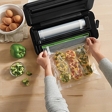 FoodSaver&reg; VS2130 Vacuum Sealing System in Black. View a larger version of this product image.