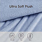 Alternate image 6 for Laura Ashley&reg; Solid Plush Fleece Sheet Set
