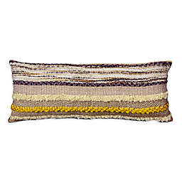 Alamode Home Jaron Asger Oblong Throw Pillow in Yellow