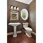 Alternate image 1 for EGLO Ciara Springs Glass 3-Light Bathroom Vanity in Bronze