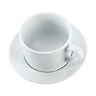 Alternate image 3 for Our Table&trade; Simply White 2-Piece Espresso Cup and Saucer Set