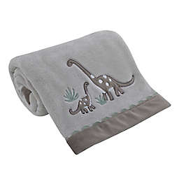 NoJo® Baby-Saurus Baby Blanket in Grey