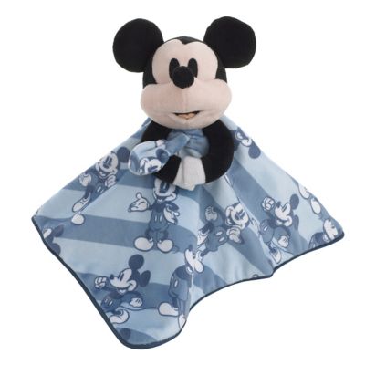 Disney Baby&reg; Mickey Mouse Lovey Security Blanket in Blue