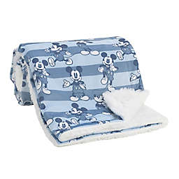 Disney Baby® Mickey Mouse Baby Blanket in Blue