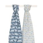 Alternate image 5 for Disney Baby&reg; 3-Piece Mickey Mouse Swaddle Set with Rattle in Blue