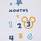 Alternate image 3 for Disney Baby&reg; Mickey Mouse Milestone Baby Blanket in Blue