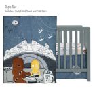 Alternate image 1 for Lambs & Ivy&reg; Star Wars&trade; Millennium Falcon 3-Piece Crib Bedding Set in Blue