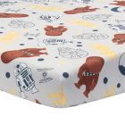 Alternate image 3 for Lambs & Ivy&reg; Star Wars&trade; Millennium Falcon 3-Piece Crib Bedding Set in Blue
