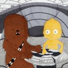 Alternate image 7 for Lambs & Ivy&reg; Star Wars&trade; Millennium Falcon 3-Piece Crib Bedding Set in Blue