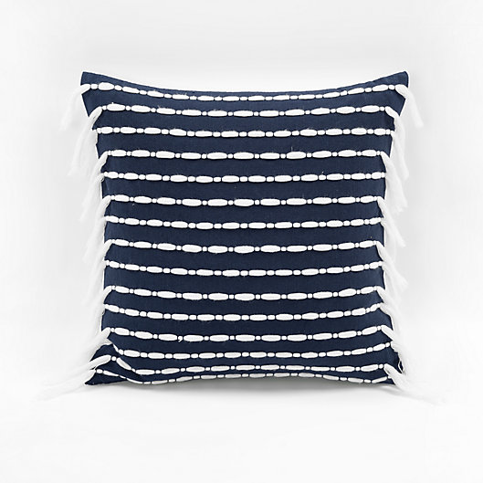 Alternate image 1 for Lush Decor Linear Square Throw Pillow Cover