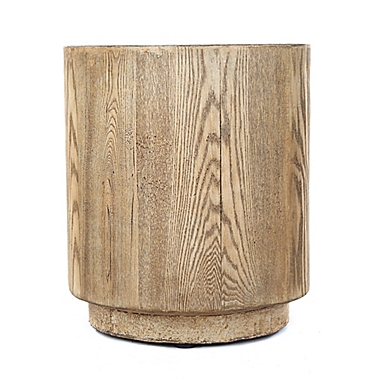 Studio 3B&trade; Faux Wood Outdoor Stool. View a larger version of this product image.