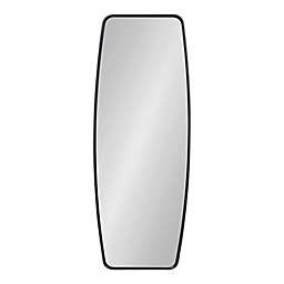Kate and Laurel Caskill 18-Inch x 48-Inch Barrel Full-Length Wall Mirror in Black
