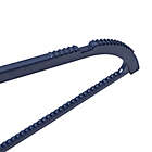 Alternate image 4 for Squared Away&trade; Recycled Plastic Slim Hangers in Blue Depths (Set of 12)