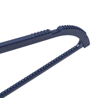 Squared Away&trade; Recycled Plastic Slim Hangers in Blue Depths (Set of 12). View a larger version of this product image.