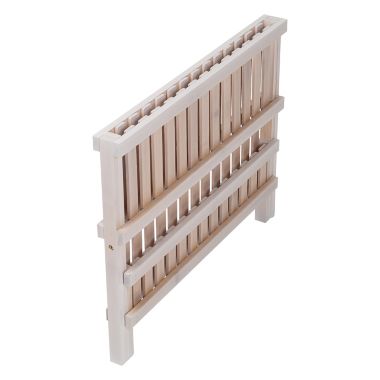 Squared Away&trade; Collapsible Dish Rack in Bamboo. View a larger version of this product image.