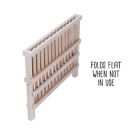 Alternate image 3 for Squared Away&trade; Collapsible Dish Rack in Bamboo