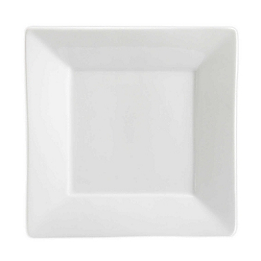 Our Table&trade; Simply White Rim Square Dinner Plate. View a larger version of this product image.
