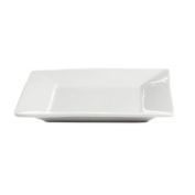 Our Table&trade; Simply White Rim Square Dinner Plate