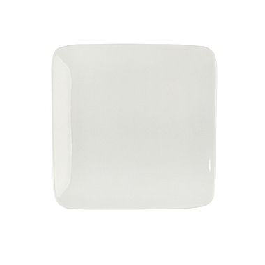 Our Table&trade; Simply White Rim Square Appetizer Plate. View a larger version of this product image.