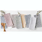 Alternate image 3 for Waffle Woven Recycled Cotton Kitchen Towels in Light Grey (Set of 3)