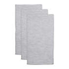 Alternate image 7 for Waffle Woven Recycled Cotton Kitchen Towels in Light Grey (Set of 3)