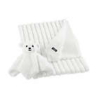 Alternate image 0 for UGG&reg; 2-Piece Dylan Ribbed Faux Fur Lovey and Blanket Gift Set in Snow