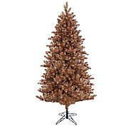 National Tree Company&reg; 7.5-Foot Evergreen Christmas Tree in Rose Gold with White Lights