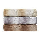Alternate image 8 for Beautyrest Zuri Weighted Faux Fur Blanket in Sand