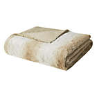 Alternate image 0 for Beautyrest Zuri Weighted Faux Fur Blanket in Sand