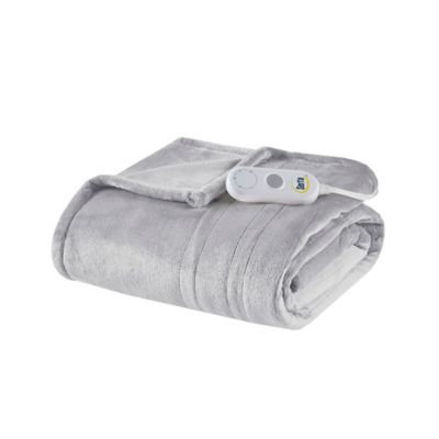 bed bath and beyond heated throw