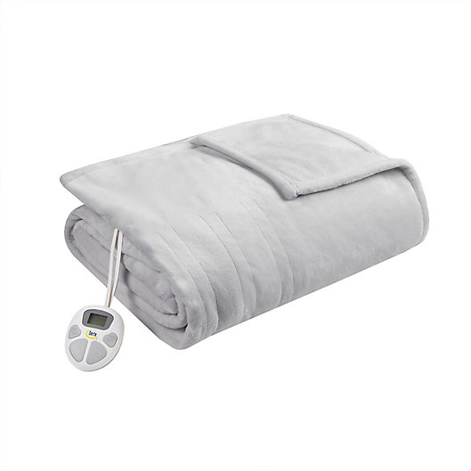 Alternate image 1 for Serta® Plush Heated Blanket