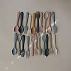 Alternate image 3 for Mushie 2-Piece Fork and Spoon Set in Blush