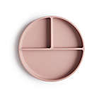 Alternate image 0 for Mushie Silicone Suction Plate in Blush