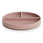 Alternate image 1 for Mushie Silicone Suction Plate in Blush