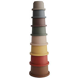Mushie Retro Stacking Cups Toy