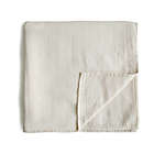 Alternate image 0 for Mushie&reg; Muslin Organic Cotton Swaddle Blanket in Fog