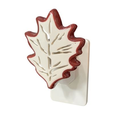 Novelty Scent Leaves Wall Plug-In Diffuser in White