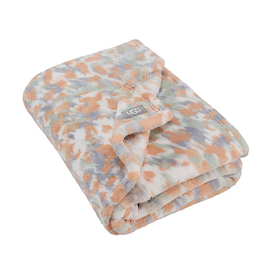 Alternate image 1 for UGG® Coco Flannel Toddler Blanket