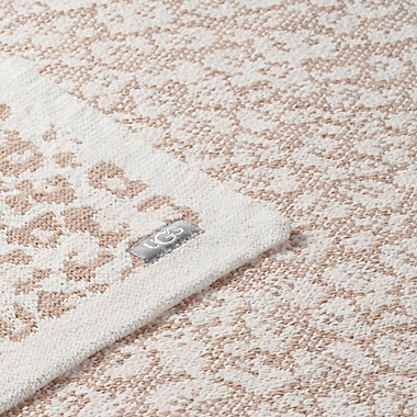 UGG&reg;  Jaxon Chenille Blanket in Mocha. View a larger version of this product image.