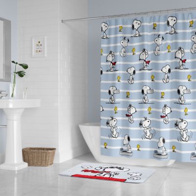 Peanuts&trade; Snoopy Pose Standard Shower Curtain